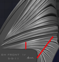 Superman Suit Form Study Close Up